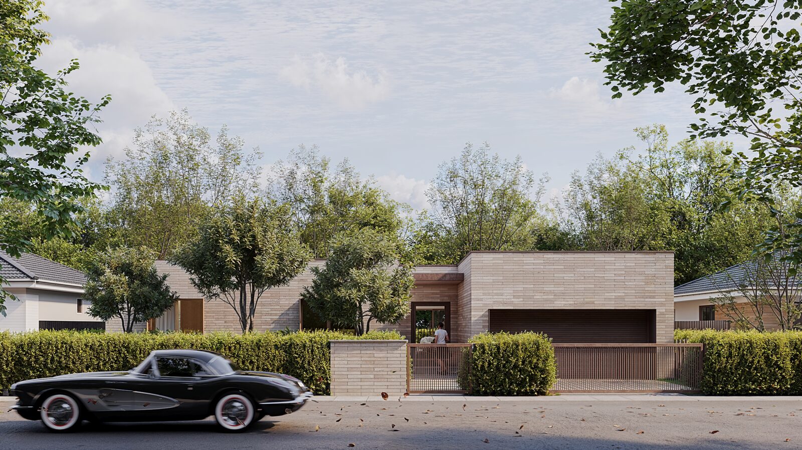 72 — street elevation rendering