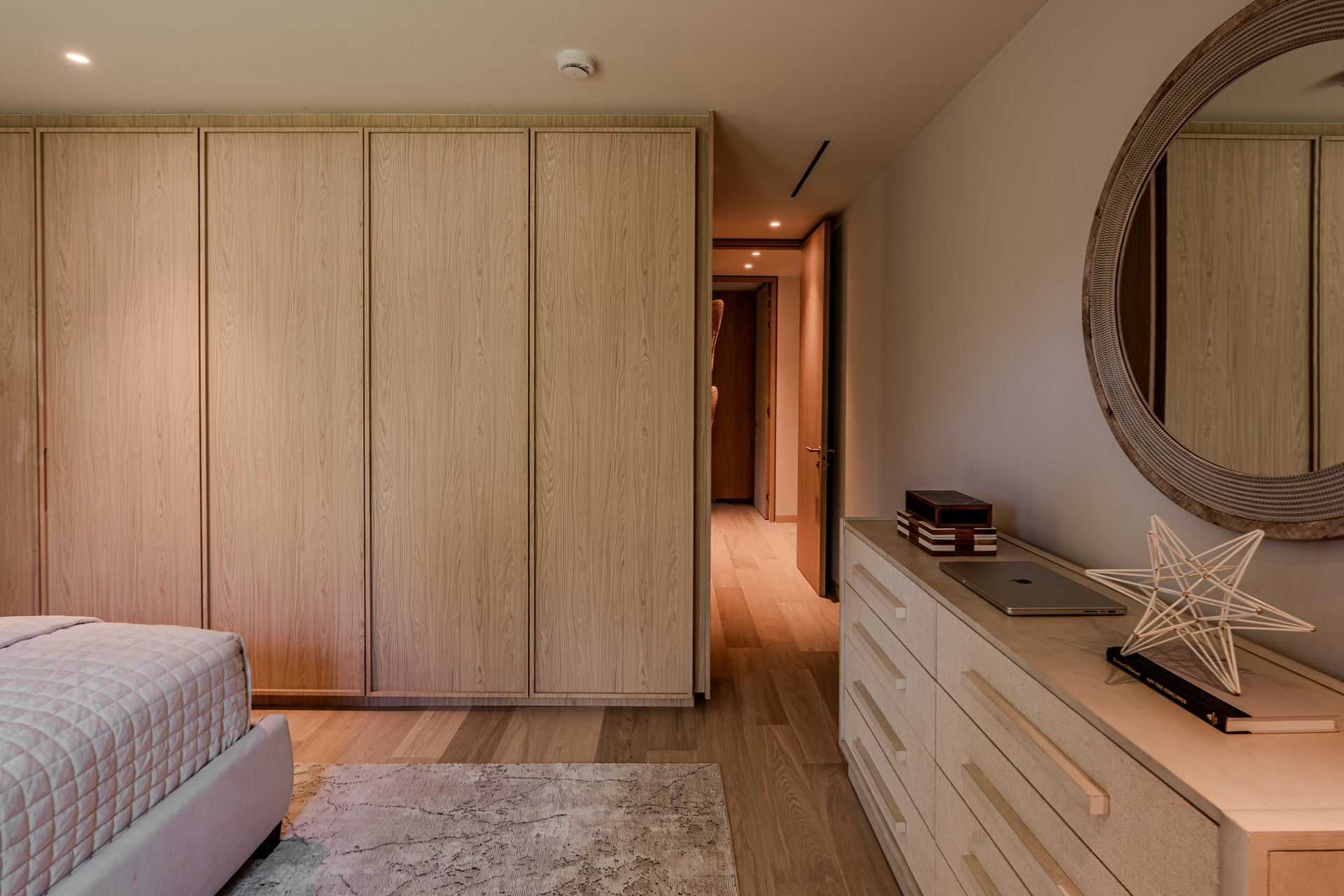 Dragon Millwork — installed wardrobe and dresser, 72 House