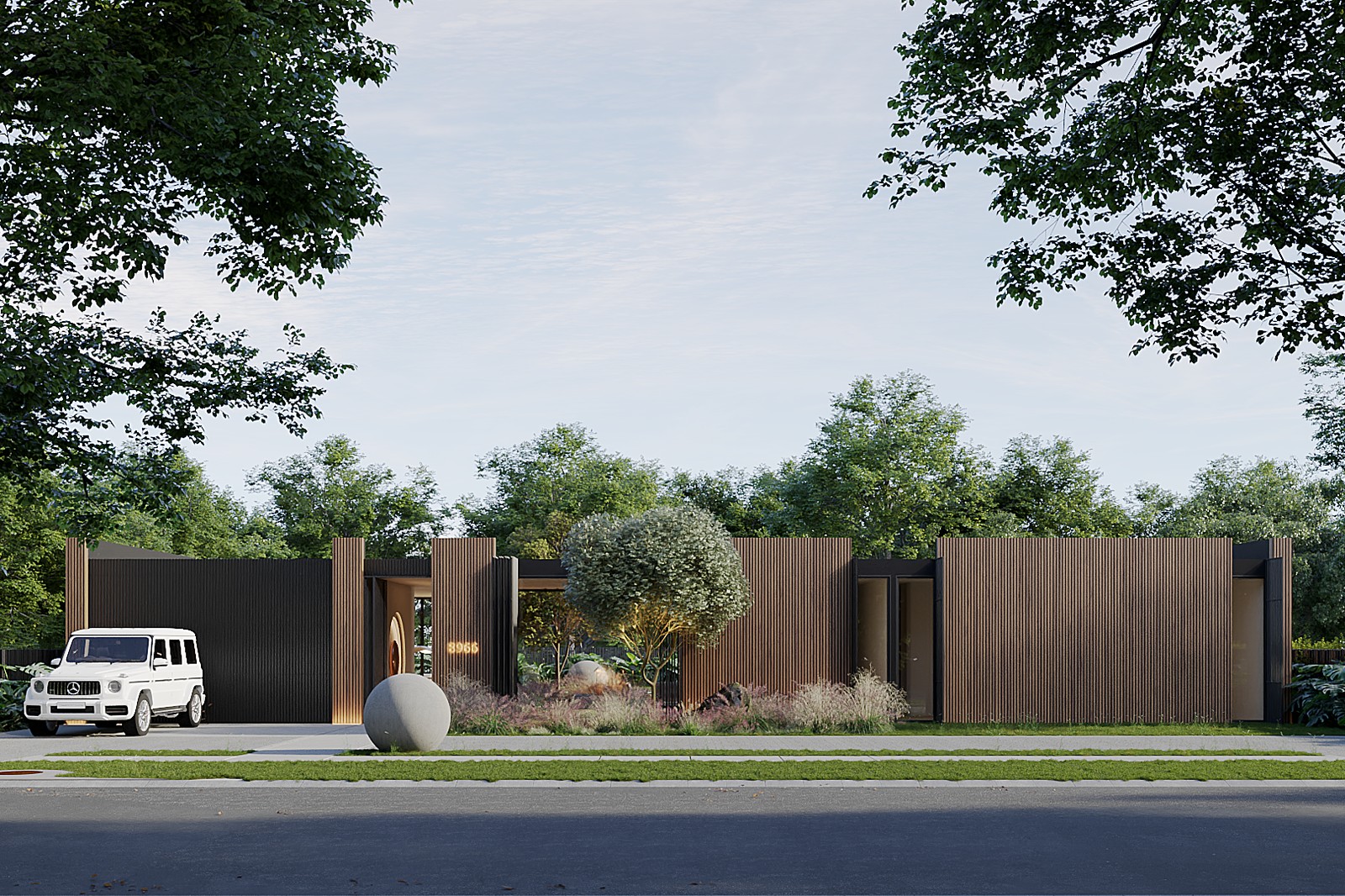 Easterling — front exterior rendering