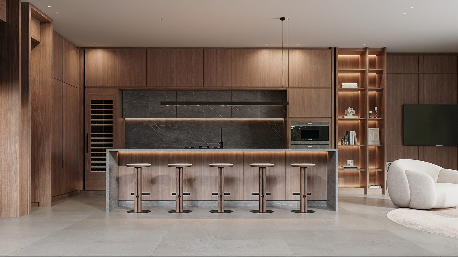 Tigertail Ct — interior