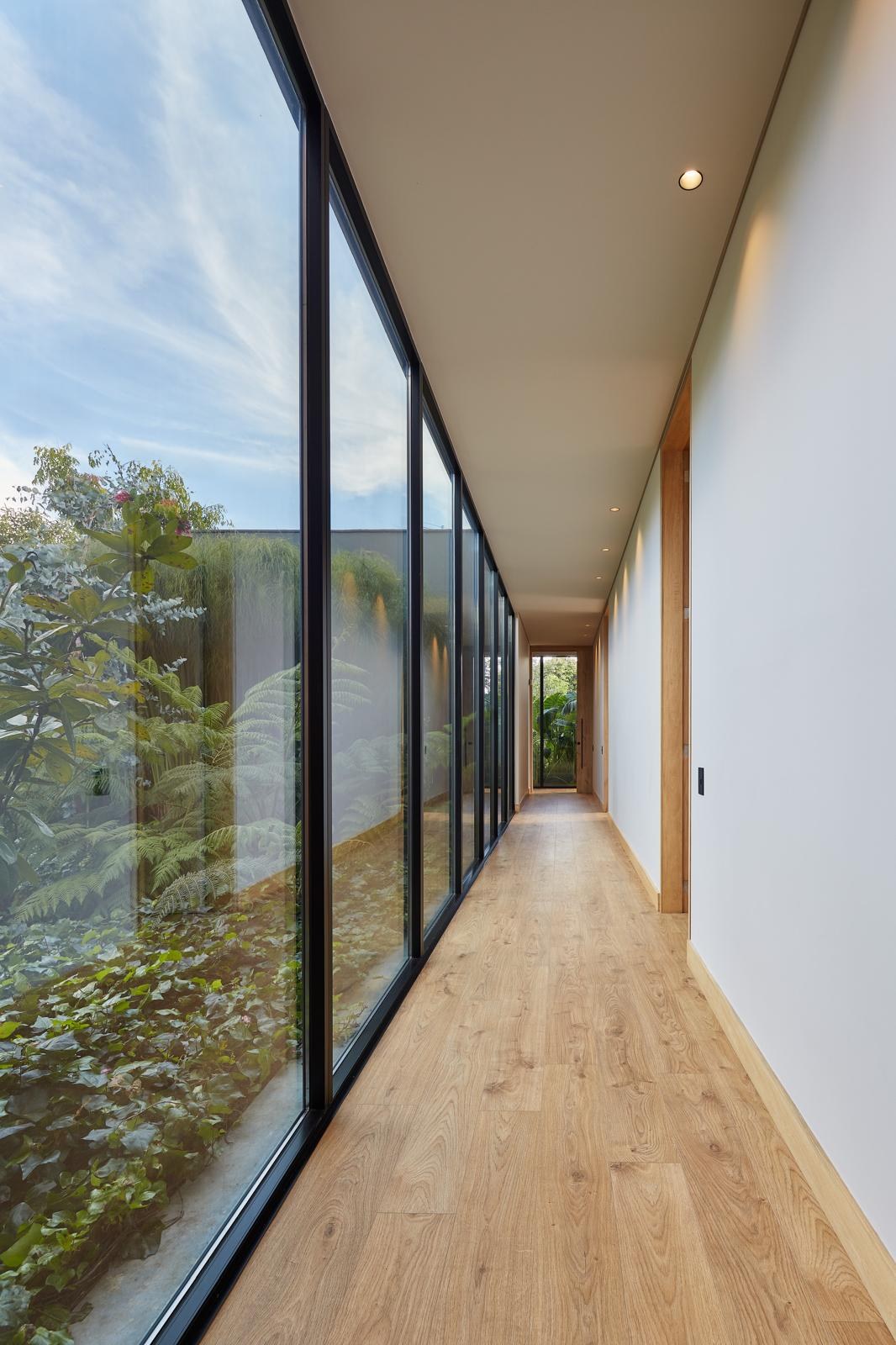 118 — completed residence, photographed on site
