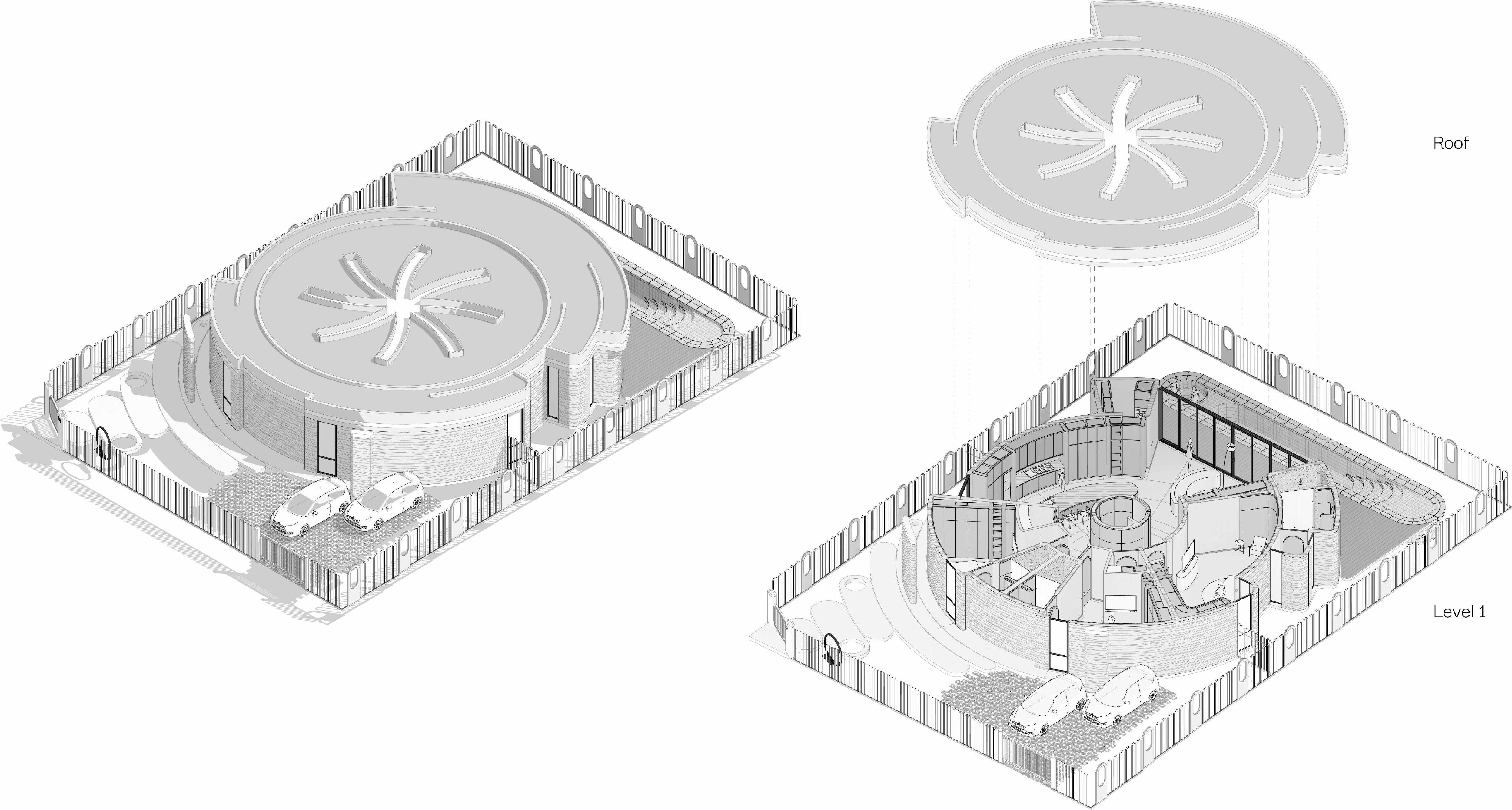 211 — 3D axonometric