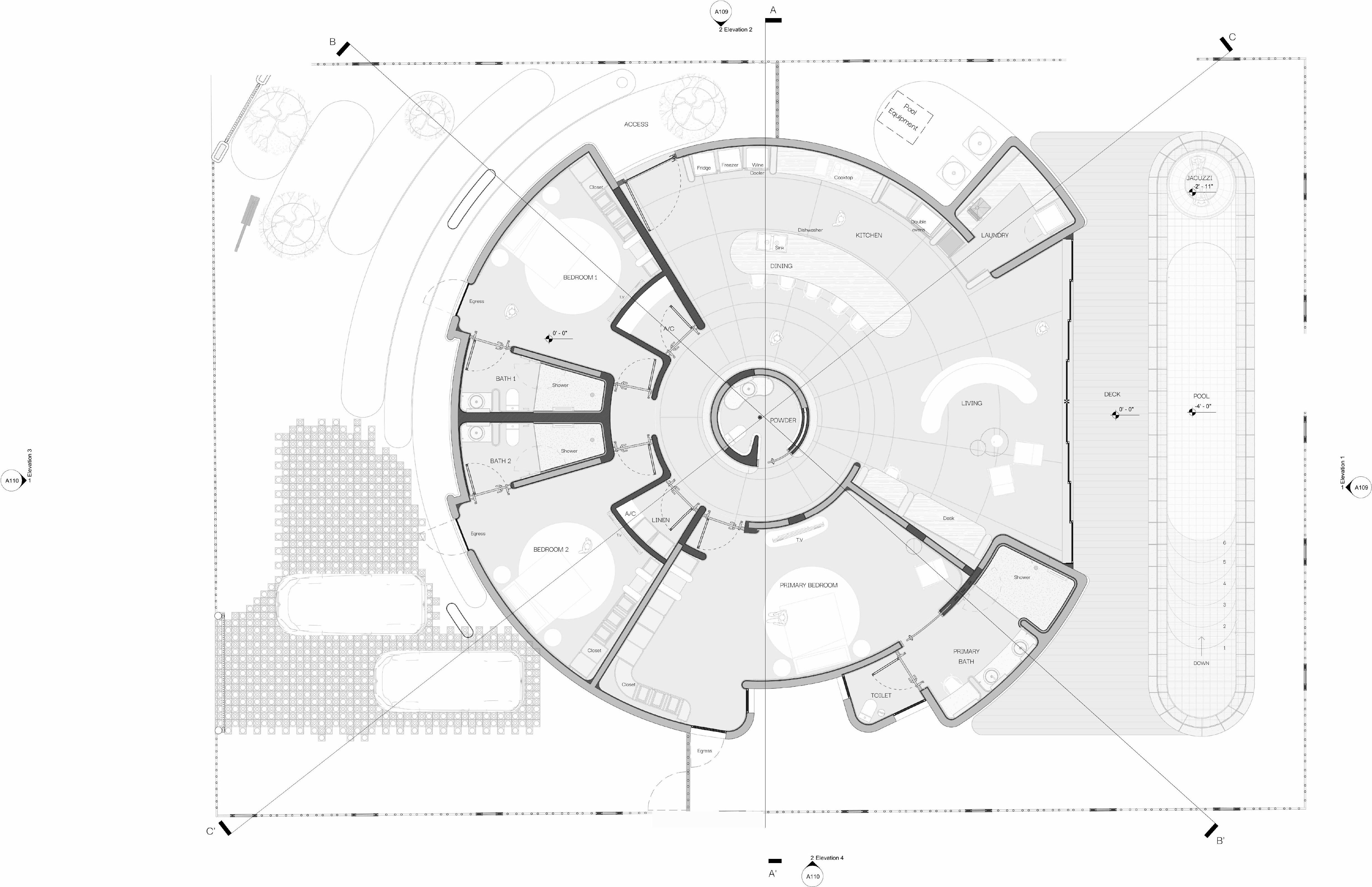 211 — Floor Plan, Level 01