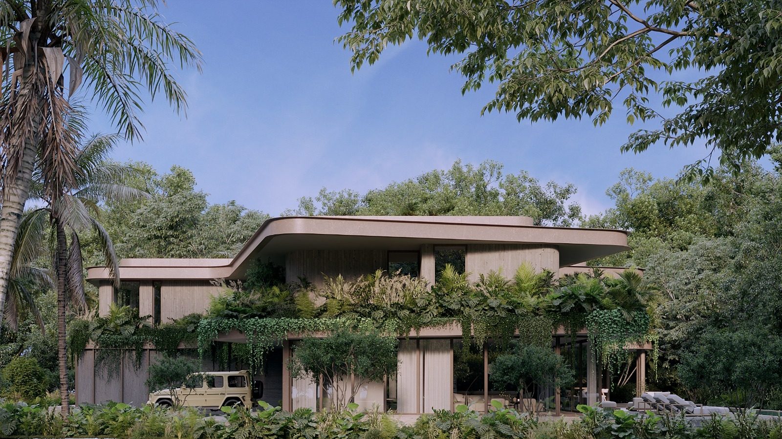 233 — landscape, patio & pool
