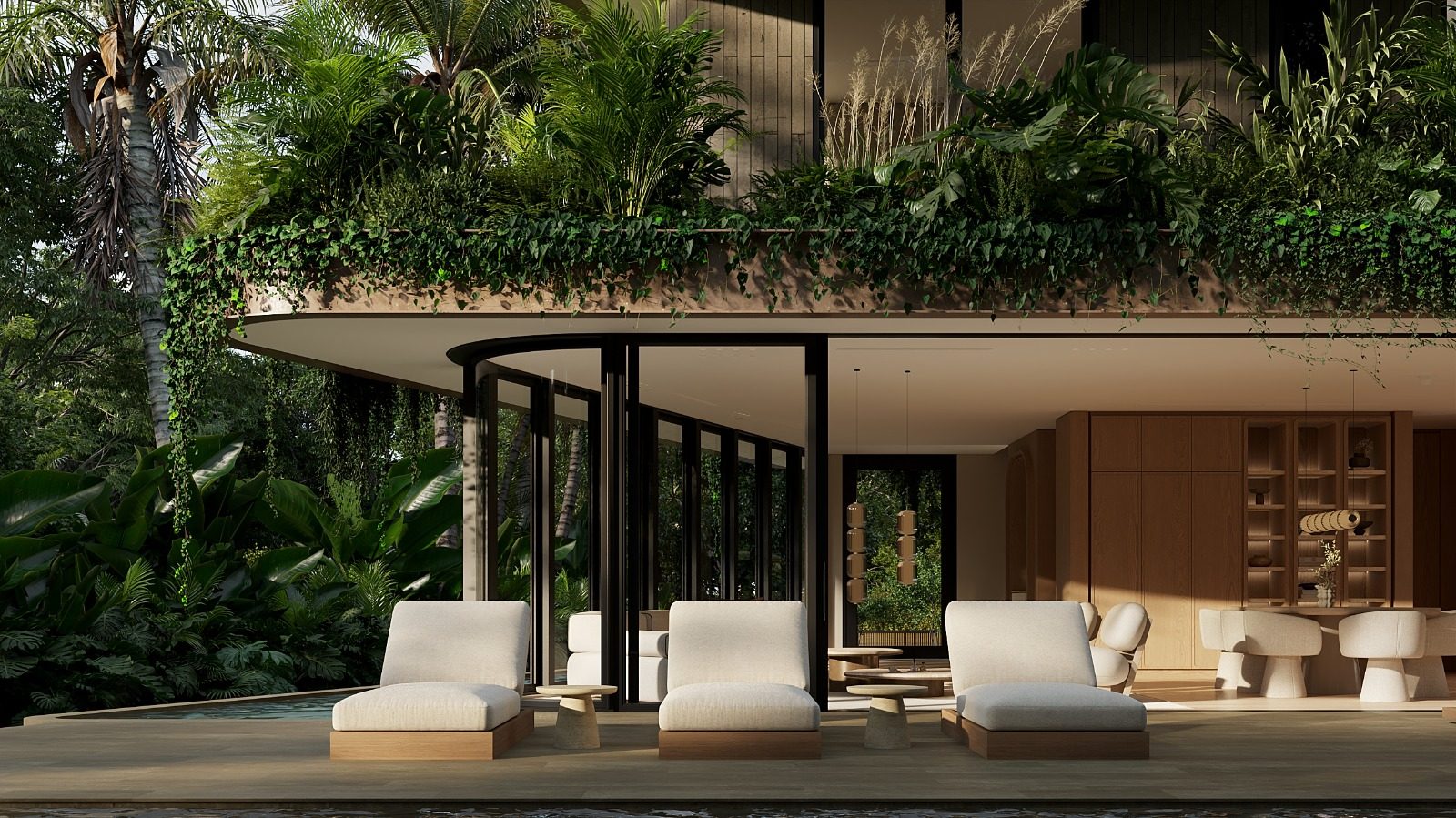 233 — landscape, patio & pool
