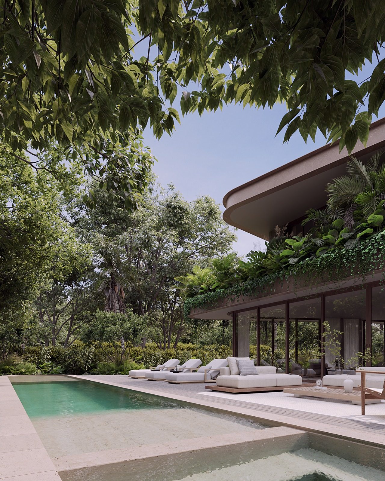 233 — landscape, patio & pool