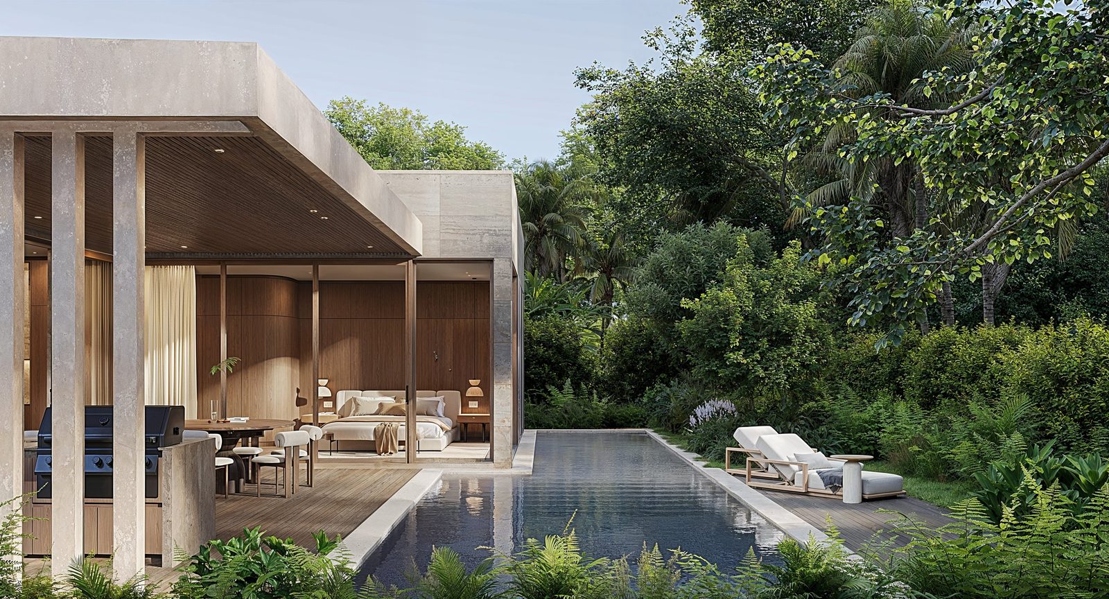 285 — landscape, patio & pool