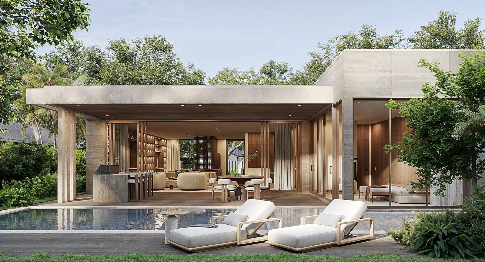 285 — landscape, patio & pool