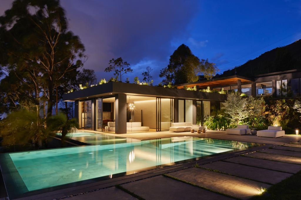 36 — completed residence, photographed on site