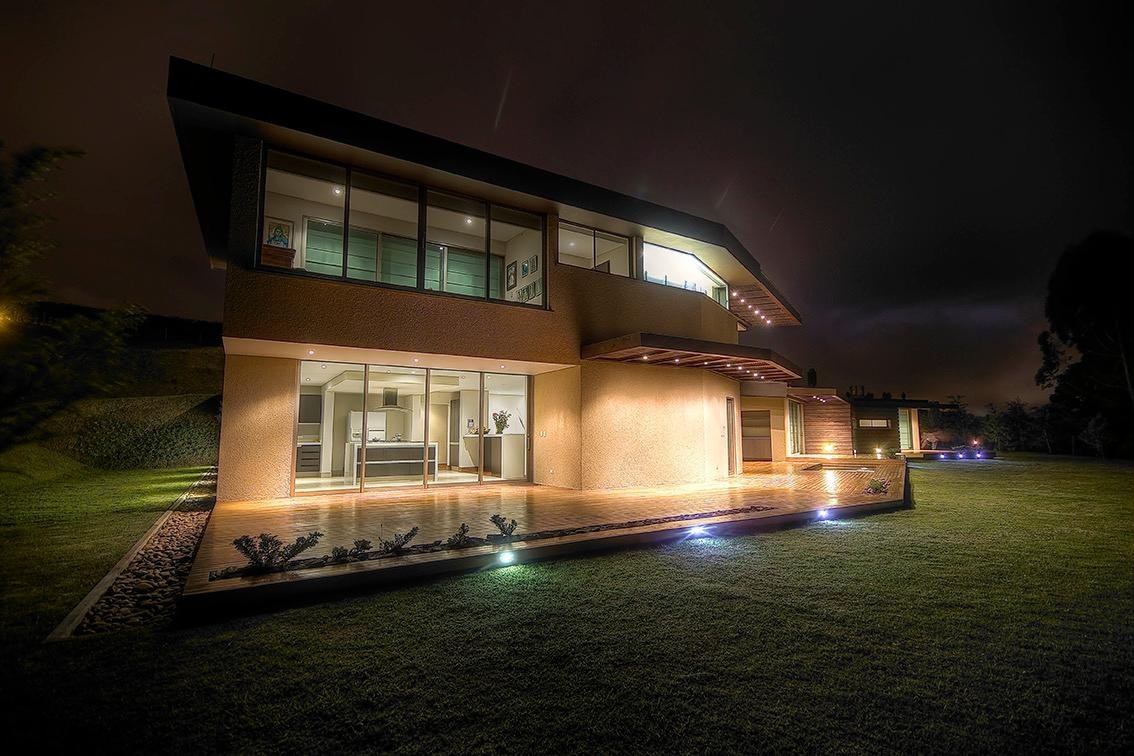 ARR — completed residence, photographed on site