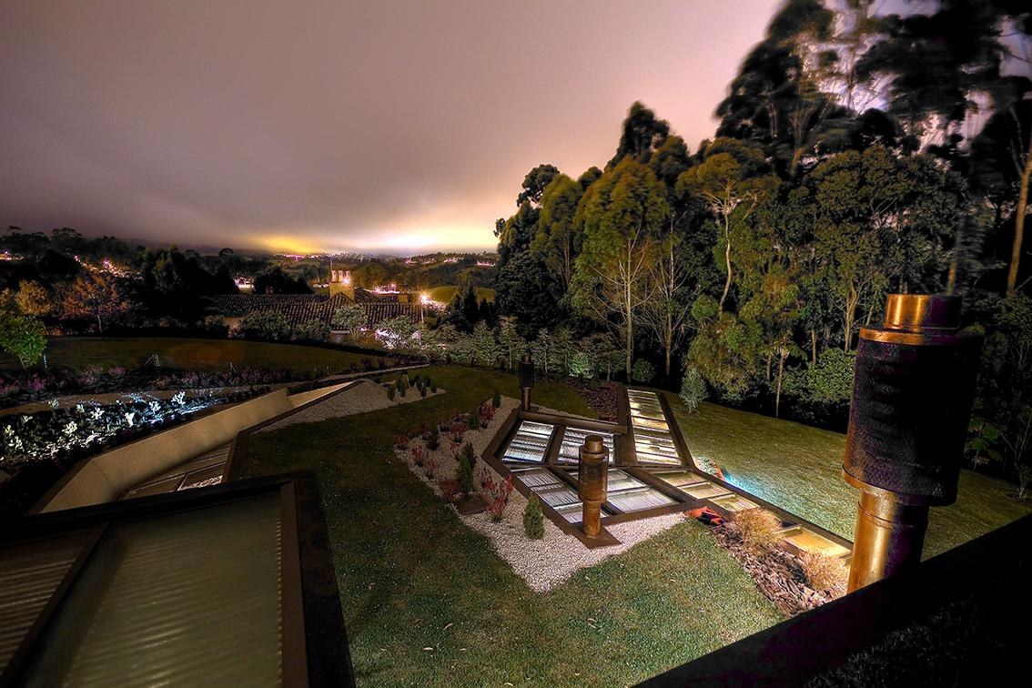 ARR — completed residence, photographed on site
