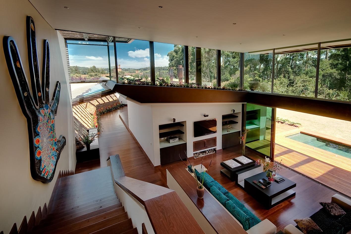 ARR — completed residence, photographed on site