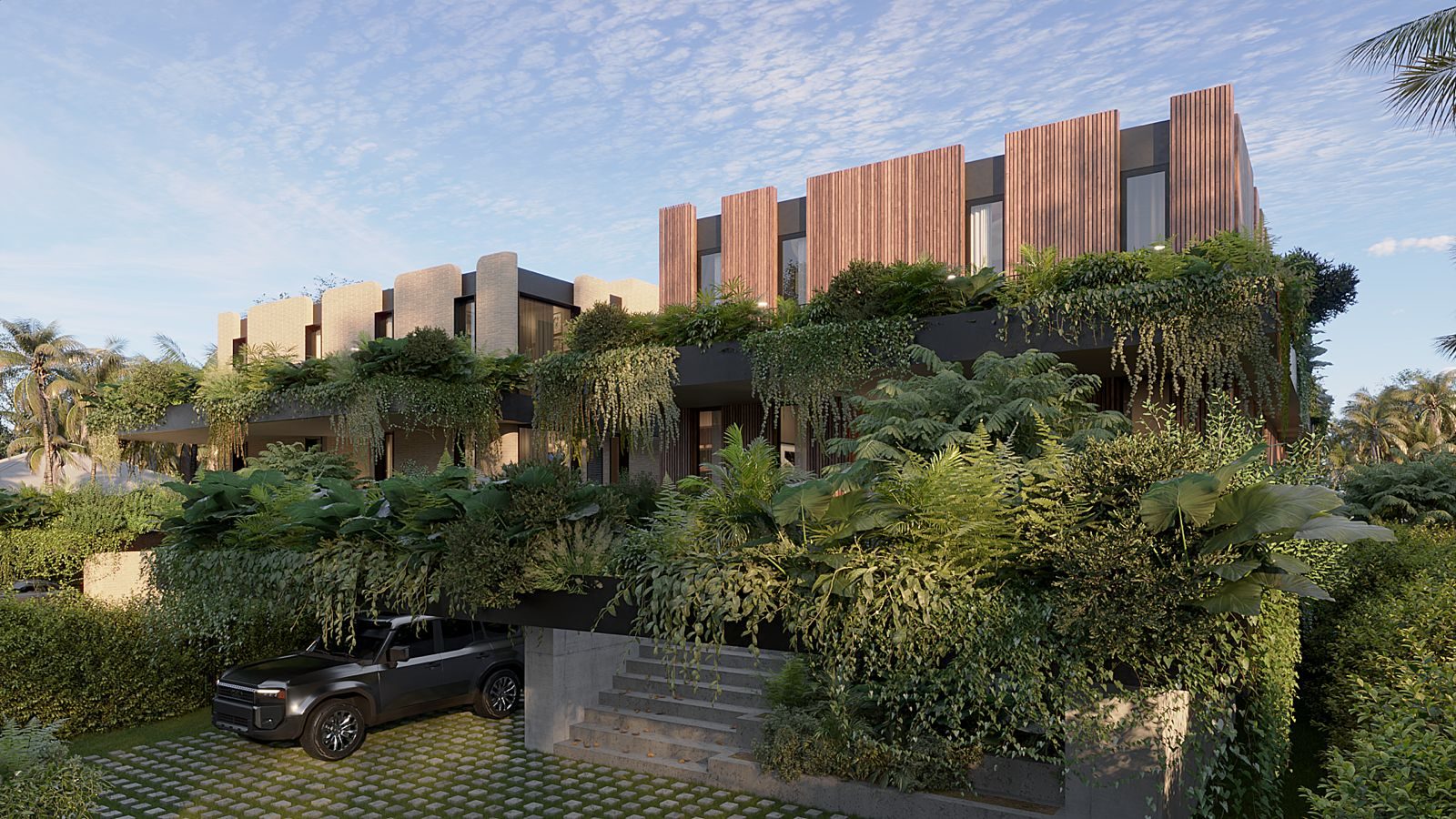 Buddha — landscape, patio & pool