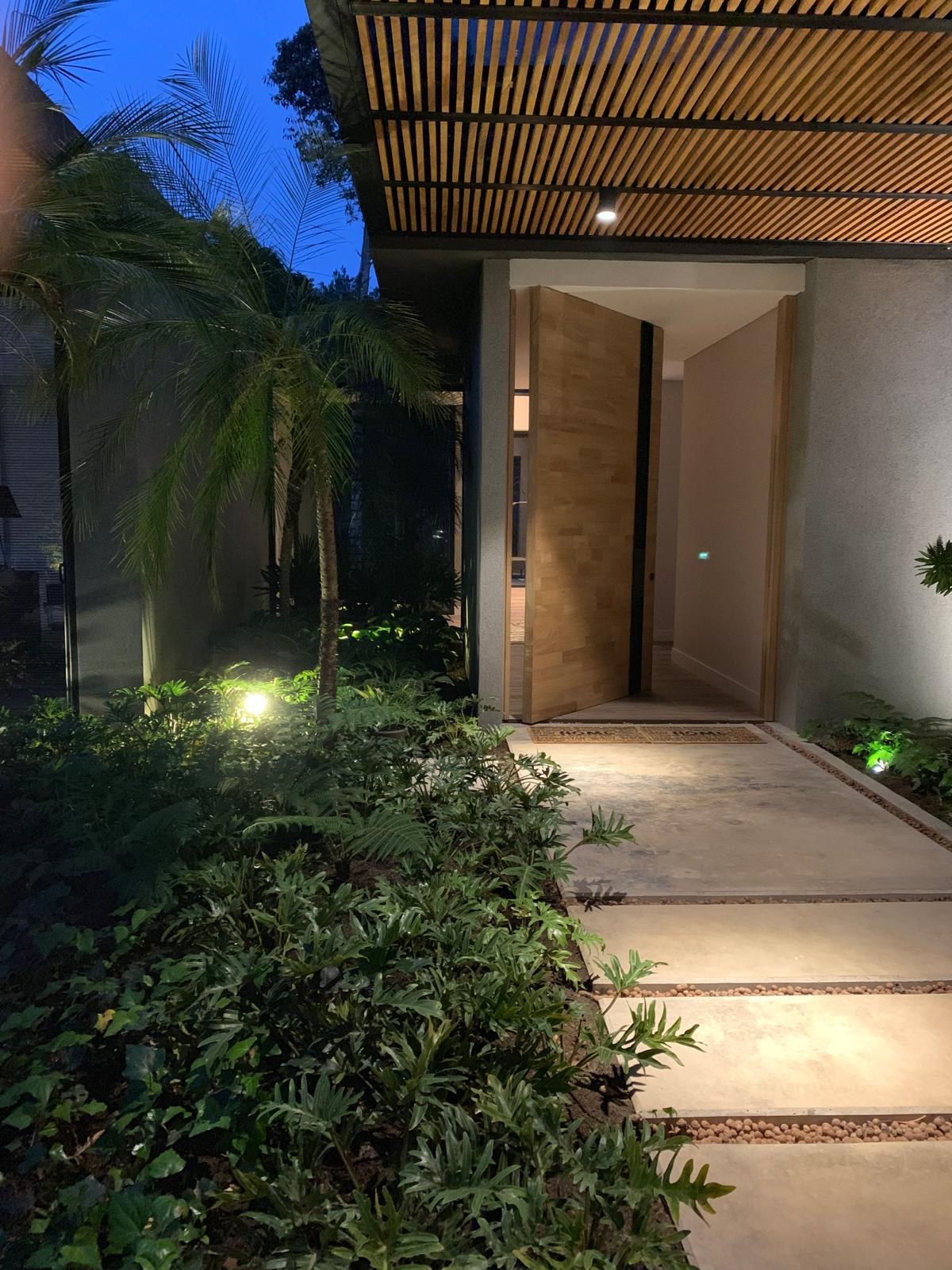 JL — completed residence, photographed on site