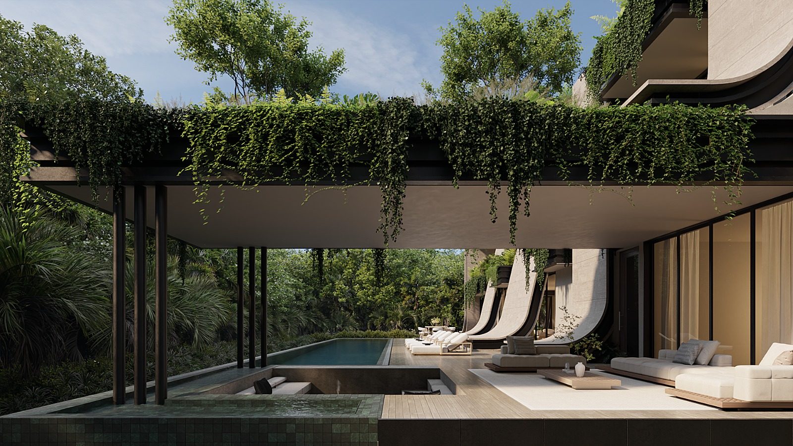 La Rampa — landscape, patio & pool