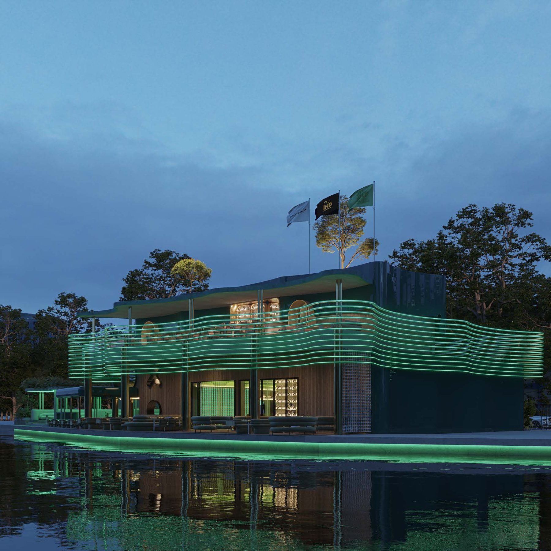 Beautiful by the River — atmospheric view
