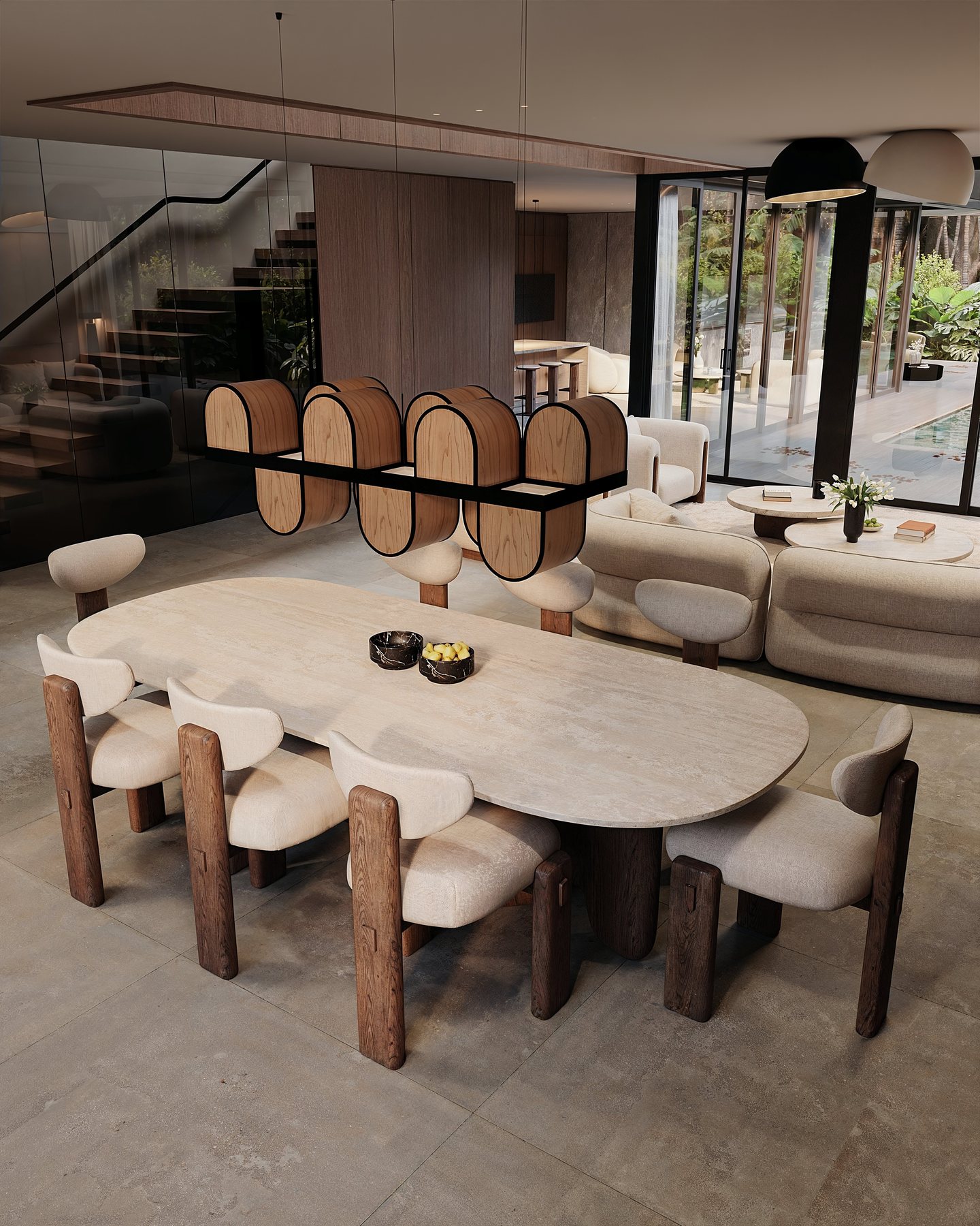 Tigertail Court — dining room