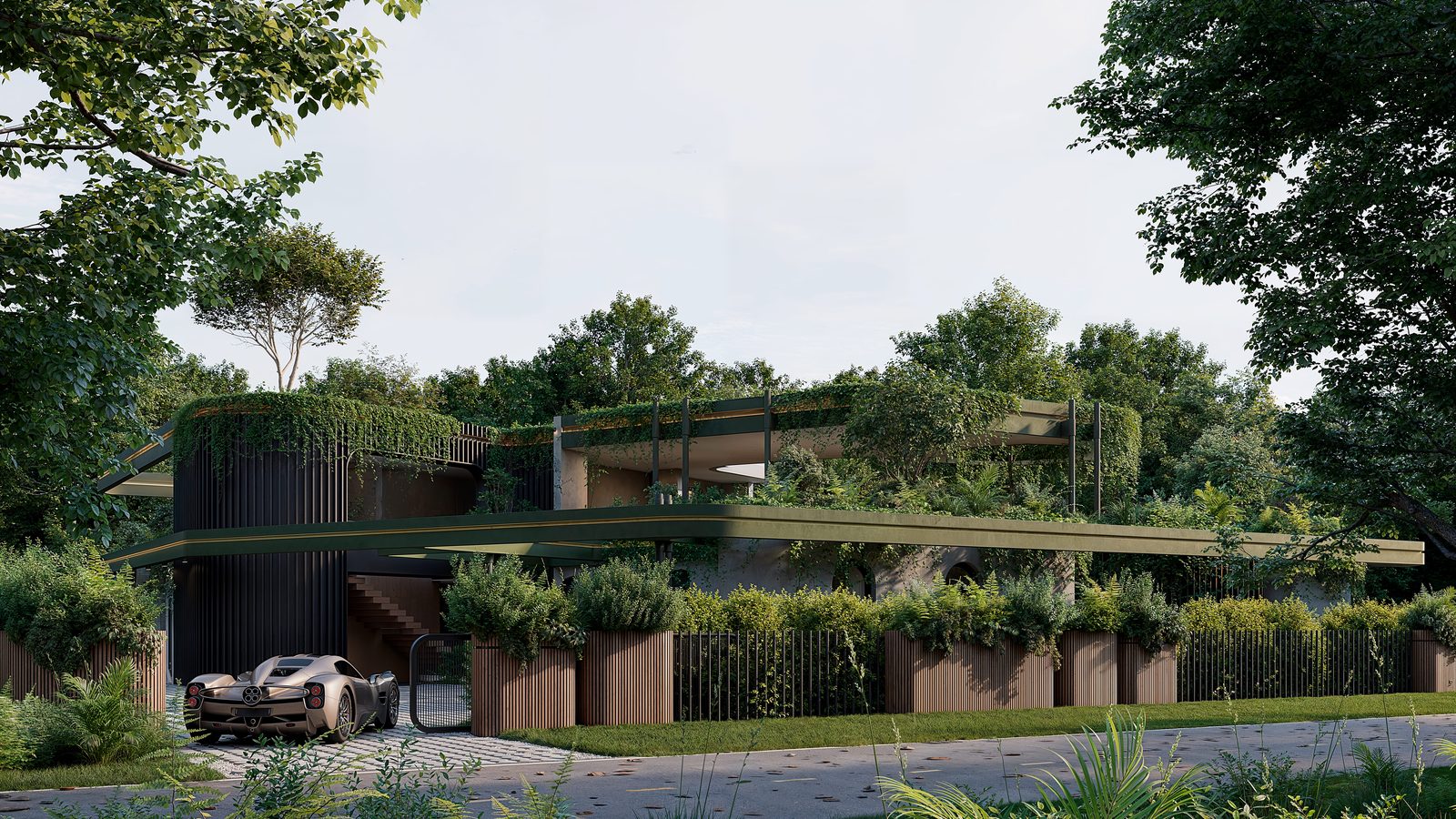 Tigertail — landscape, patio & pool