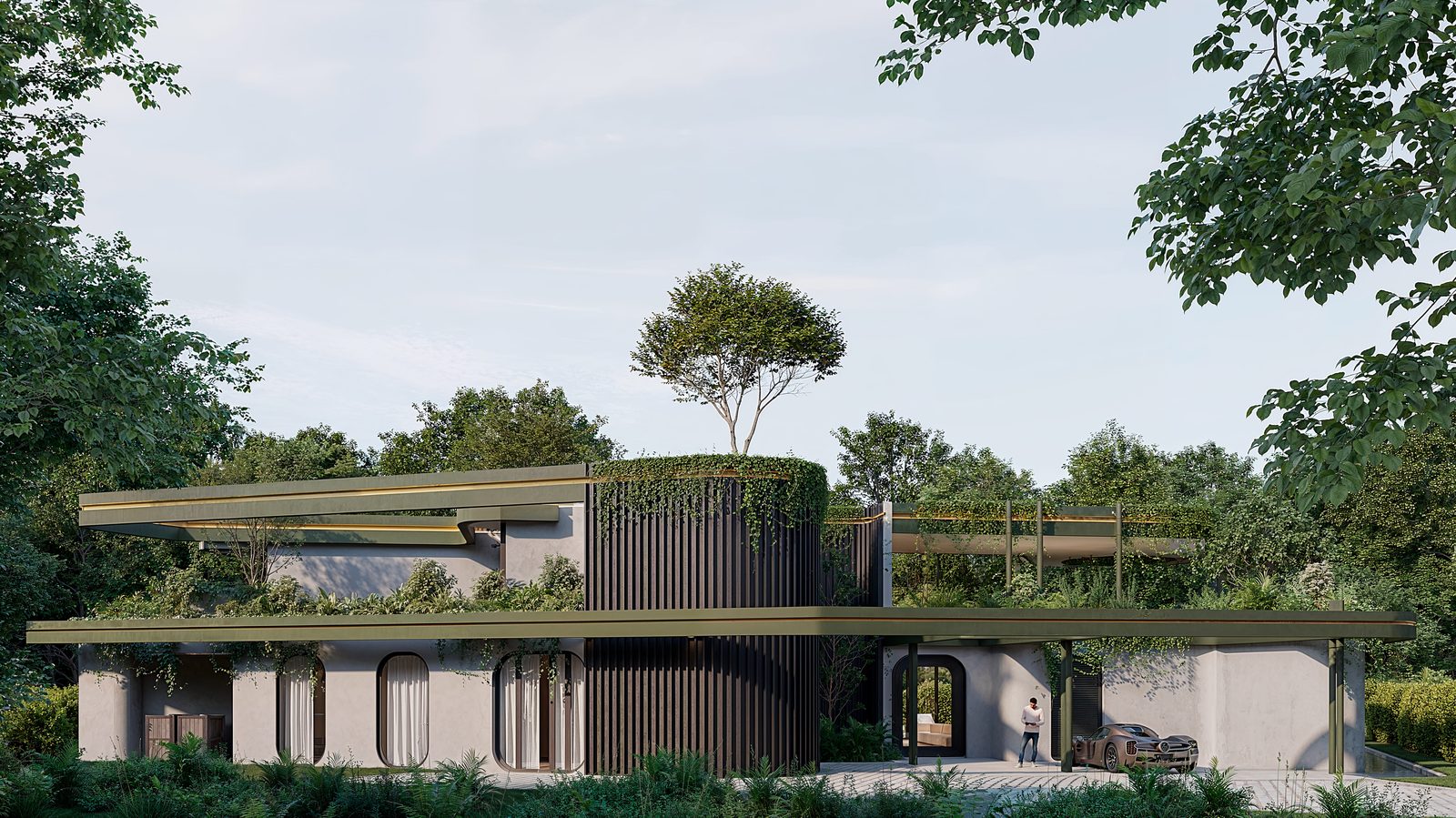 Tigertail — landscape, patio & pool