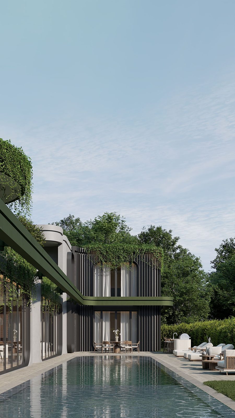 Tigertail — landscape, patio & pool