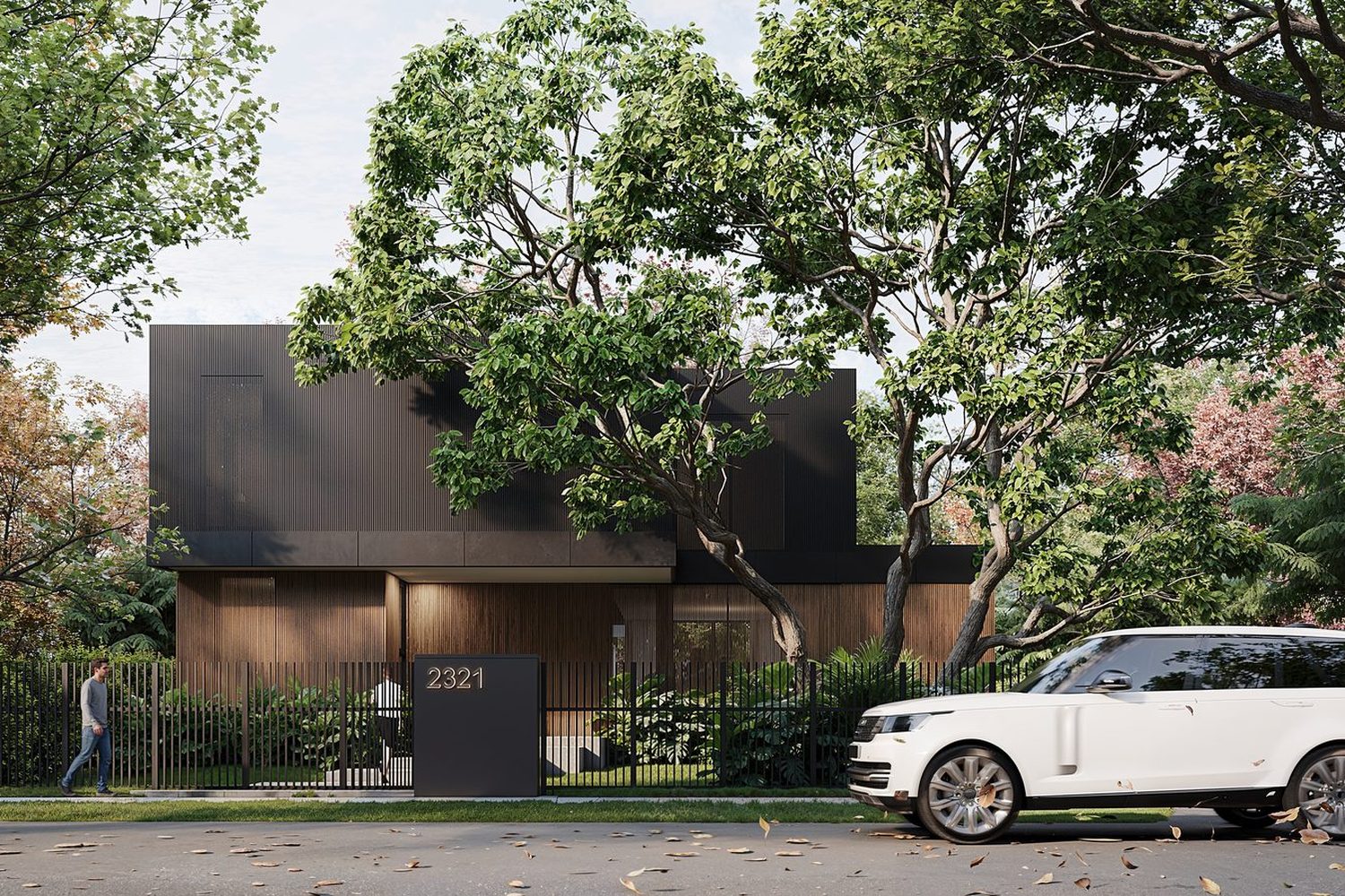 Tigertail Court — Coconut Grove, Miami — rendering